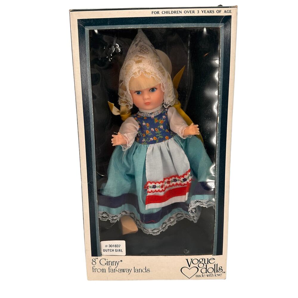 Vogue Vintage Ginny Doll Dutch Girl New in Box